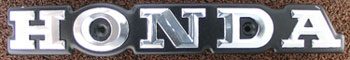 Honda cbx tank emblems