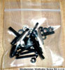 Vetter windshield screw mounting kit