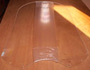 taller replacement windshield without vents for Vetter Windjammer fairings