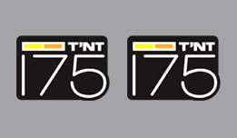 can am 175 TNT side decals