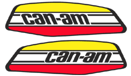 Can-Am Gas Tank Decals