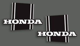 1971 Honda CT90 crossbar decals