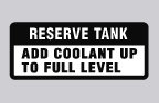 1978-1979 GL1000 Reserve Tank decal
