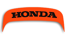 Honda CB1100RB tail decals