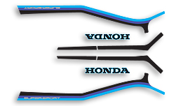 1982 Honda CBX Fairing Decal Set