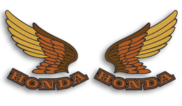 Honda wing decals