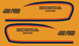 1977 Honda CB400F Decals