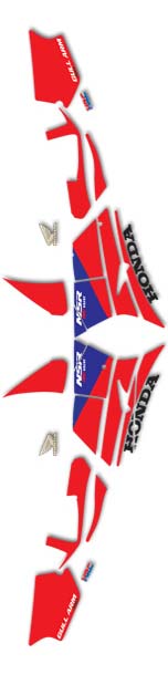 honda nsr250 decals, nsr250r