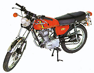 1976 Honda CB125S Euro