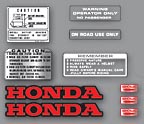 1983 Honda Express decals