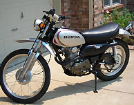 Decals for 1972-87 Honda XL250