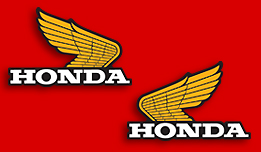 1984 Honda XL200R fuel tank decals