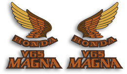 1985 Honda V65 Magna decal set