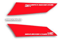 VFR700 Interceptor fairing decals