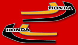 1979 XL500S gas tank decals