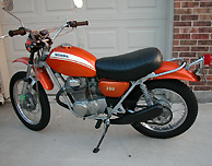 Decals for 1969-70 Honda SL Series