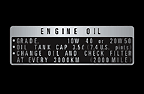 CB750 Engine Oil