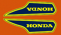 1975 Honda ST90 K2 Decals