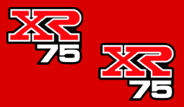 1977 & 1978 XR75 decals