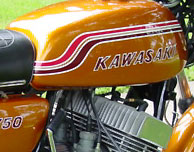 1972 Kawasaki H2 Gold