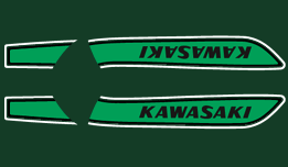 1975 Kawasaki S3 Decal Set