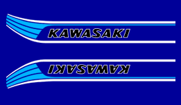 1977 Kawasaki KE100 Decals