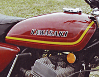 Decals for 1976 Kawasaki KH-Series