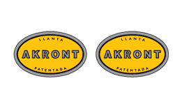 AKRONT Rim Decals