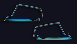 1979 Suzuki GS1000E tail decal set