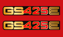 1979 GS425E decals