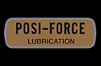 Suzuki POSI-FORCE Decal gold