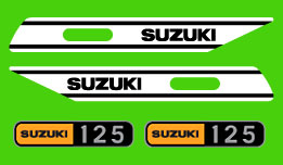 Suzuki Stinger decal set