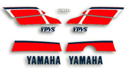 1986-88 YAMAHA RD350 decal set