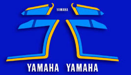 1989-90 YAMAHA RD350 decal set