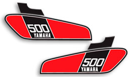 1976 Yamaha TT500 sides