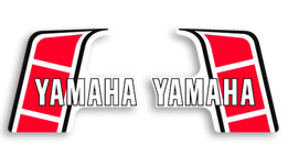 1982 Yamaha PW50 gas tank decals