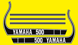 Yamaha SC500 Decal Set