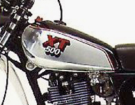 1981 XT500 European Model - tank decals