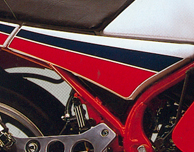 1985 RZ350 Canadian Model side panel