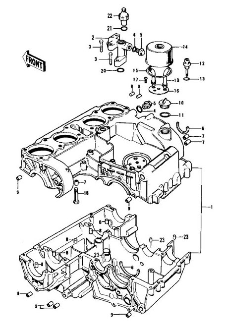 See parts list below