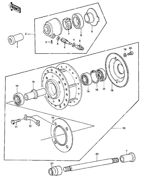 See parts list below