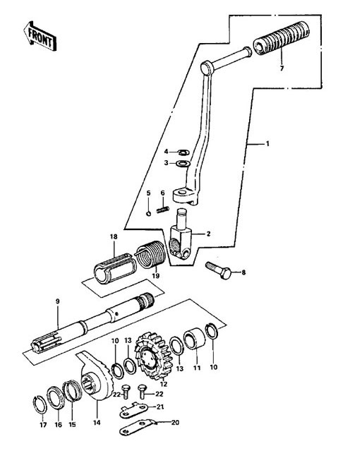 See parts list below