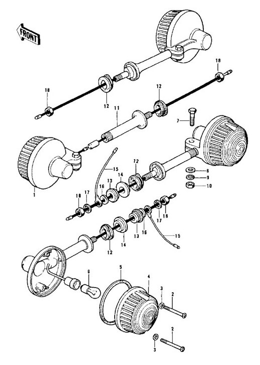 See parts list below